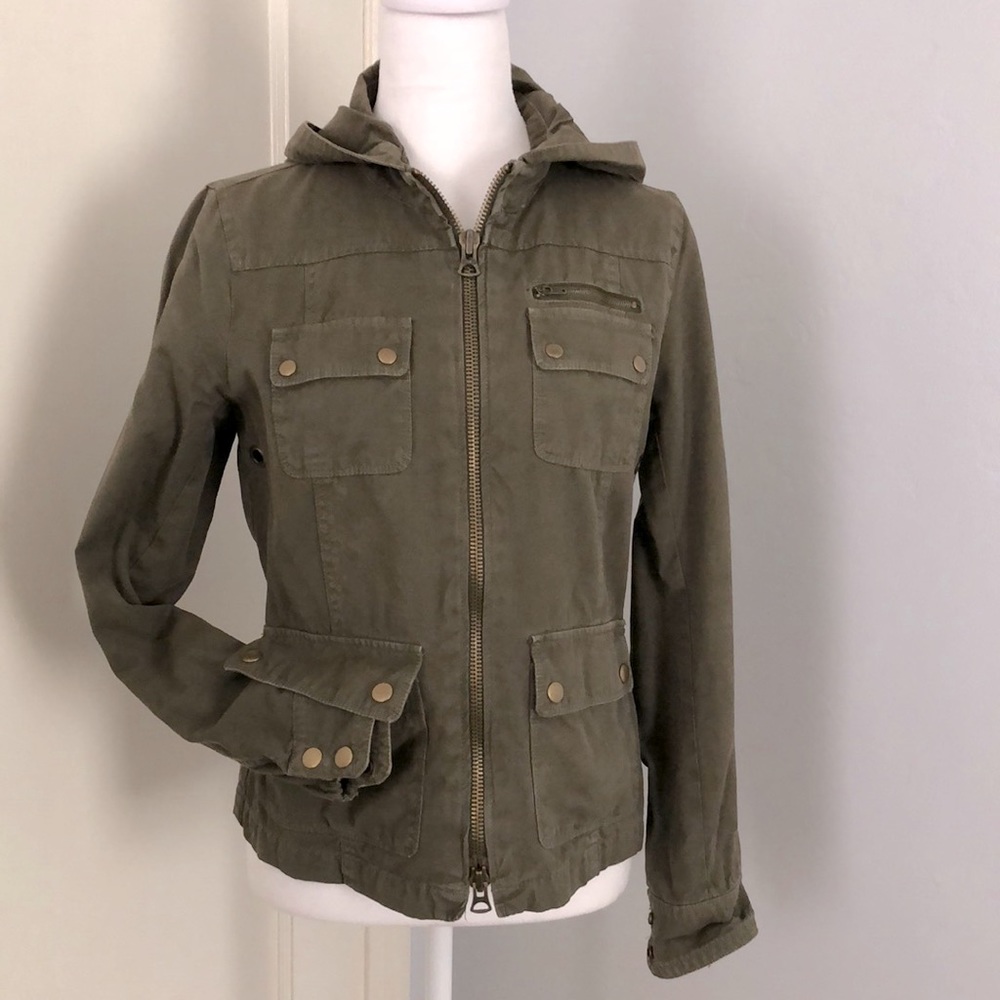J.Crew Utility Jacket with hood